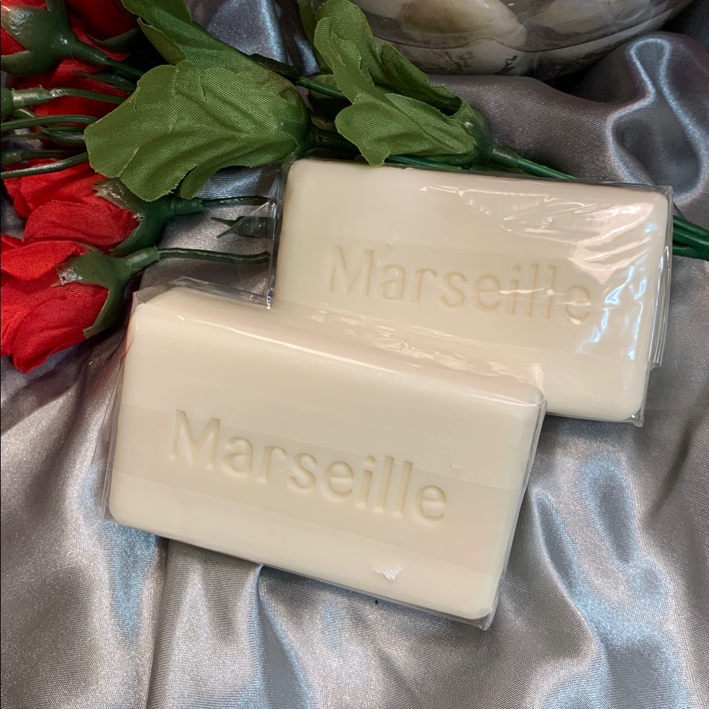 🌹Marseille French Soap Bars - Cream Bath Soap Duo - Made in France for 100 years